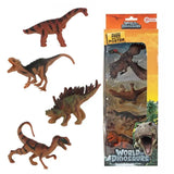 Monde des dinosaures dinosaures, 4pcs.