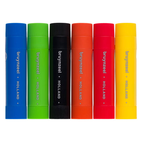 Base de bâtons de gouache Bruynzeel, 6 pcs.