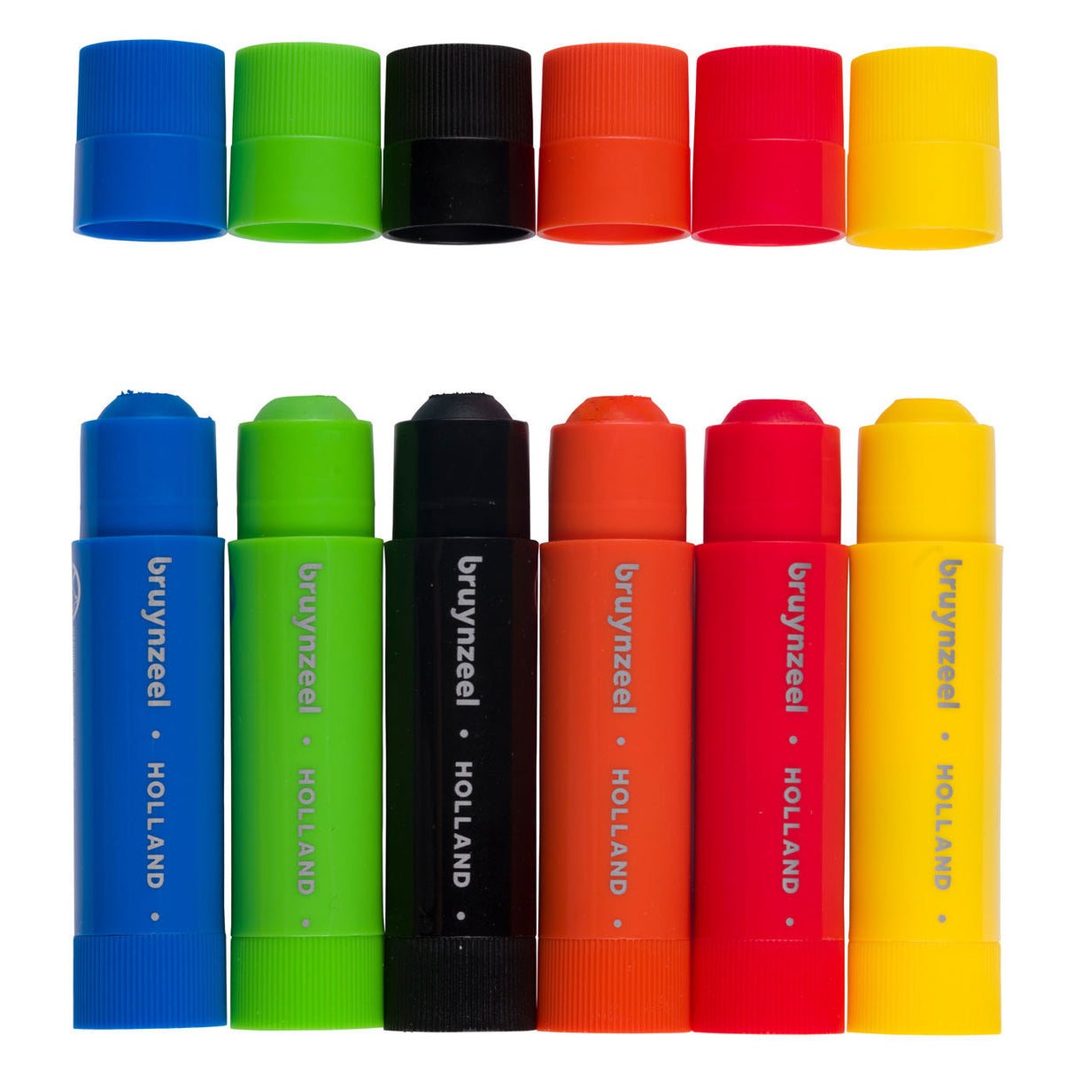 Base de bâtons de gouache Bruynzeel, 6 pcs.