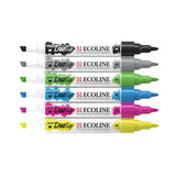 Ensemble de base de marqueurs Talens Ecoline Duotip, 6 pcs.