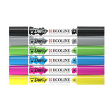 Ensemble de base de marqueurs Talens Ecoline Duotip, 6 pcs.