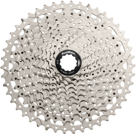 Sunrace CSMS8 11 Cassette de velocidad 11-42t Plata en caja