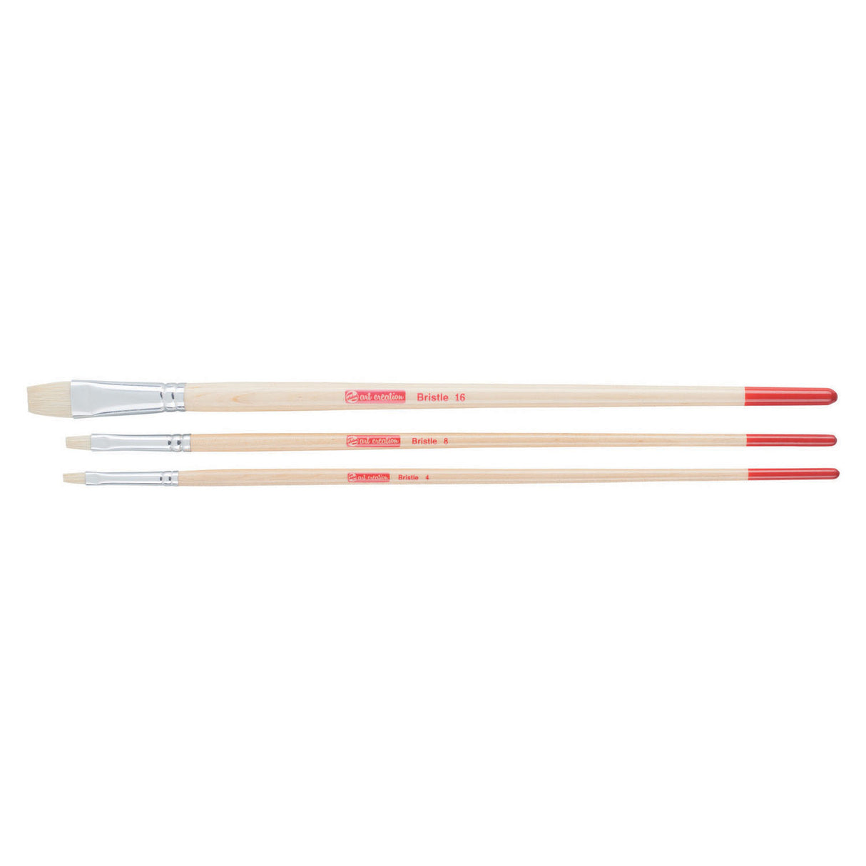 Jeu de pinceaux Talens plats, 3 pcs.
