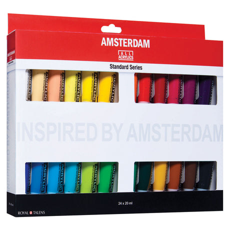 Amsterdam Acrylic Paint Standard Set Set, 24dlg.