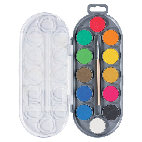 Bruynzeel aquarelle au pinceau 12 couleurs