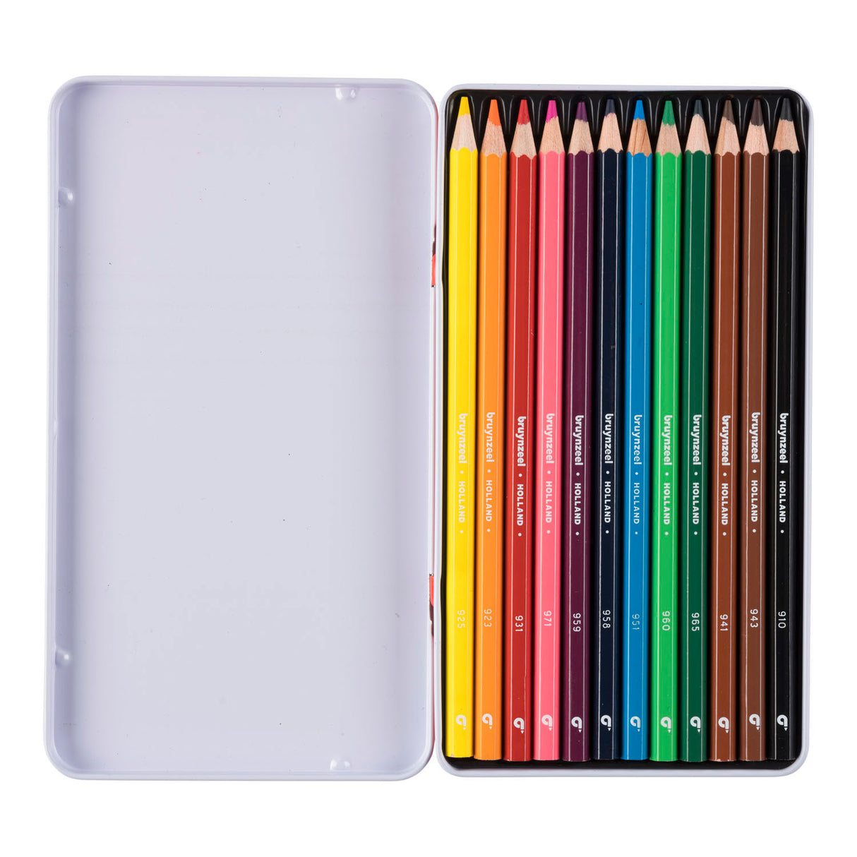 Crayons de couleur super Bruynzeel, 12 pcs.