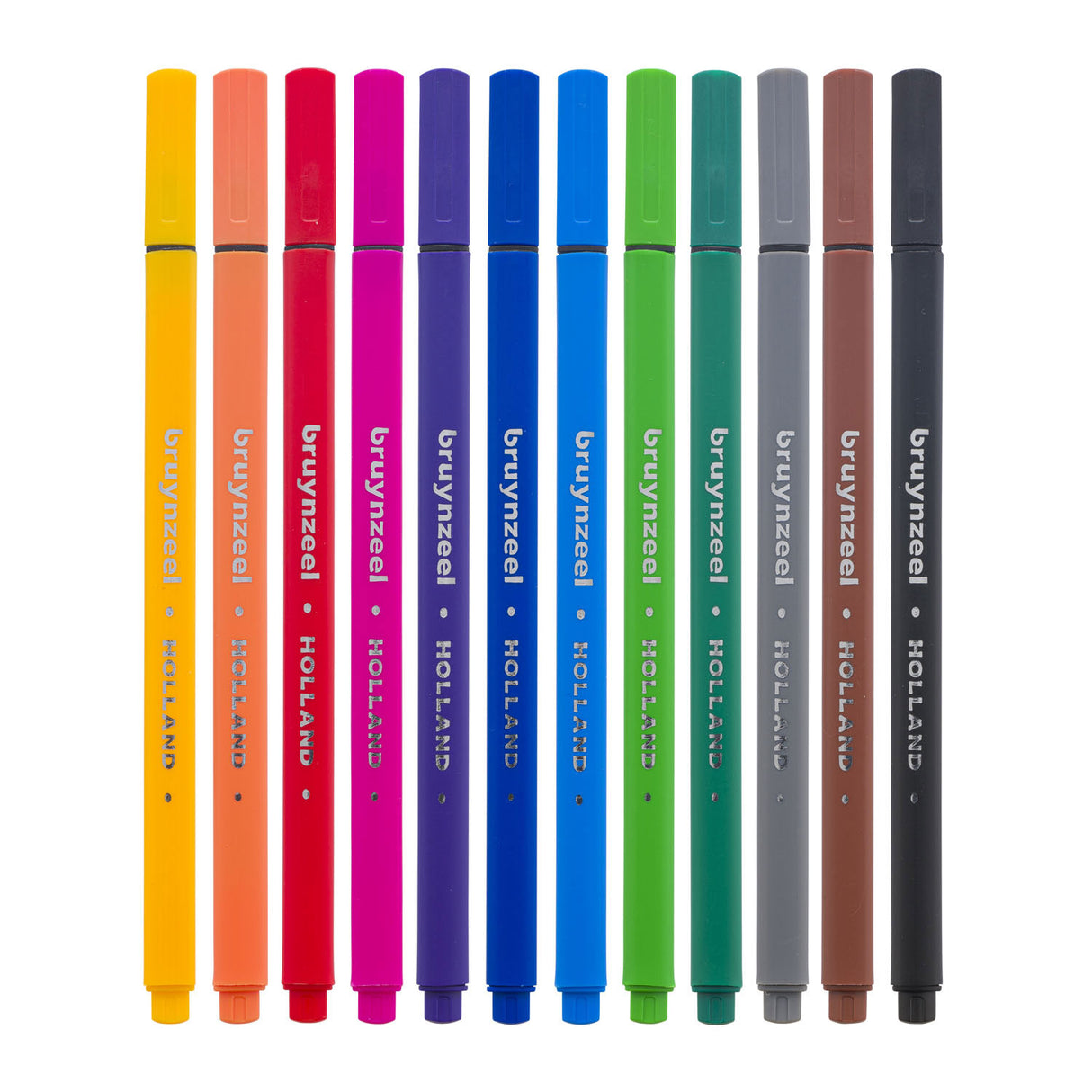 Feutres fins Bruynzeel, 12 pcs.