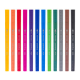 Stylos pinceaux fineliner Bruynzeel, 12 pcs.