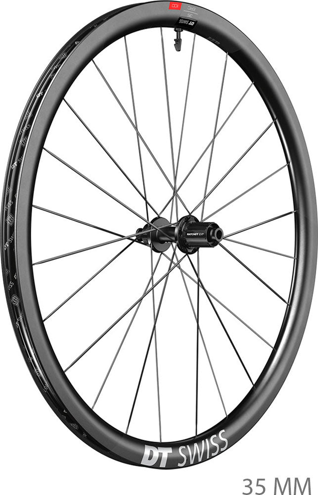 Roue arrière en carbone DT Swiss ERC 1100 Dicut® DB