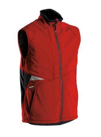 Dassy bodywarmer fusion rouge noir xl