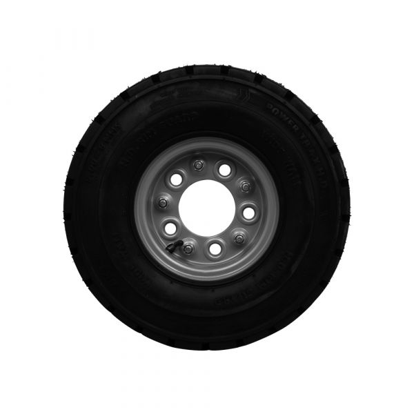 Cpl. roue 5.00 - 8 pt hd 8 pr. 5 trous