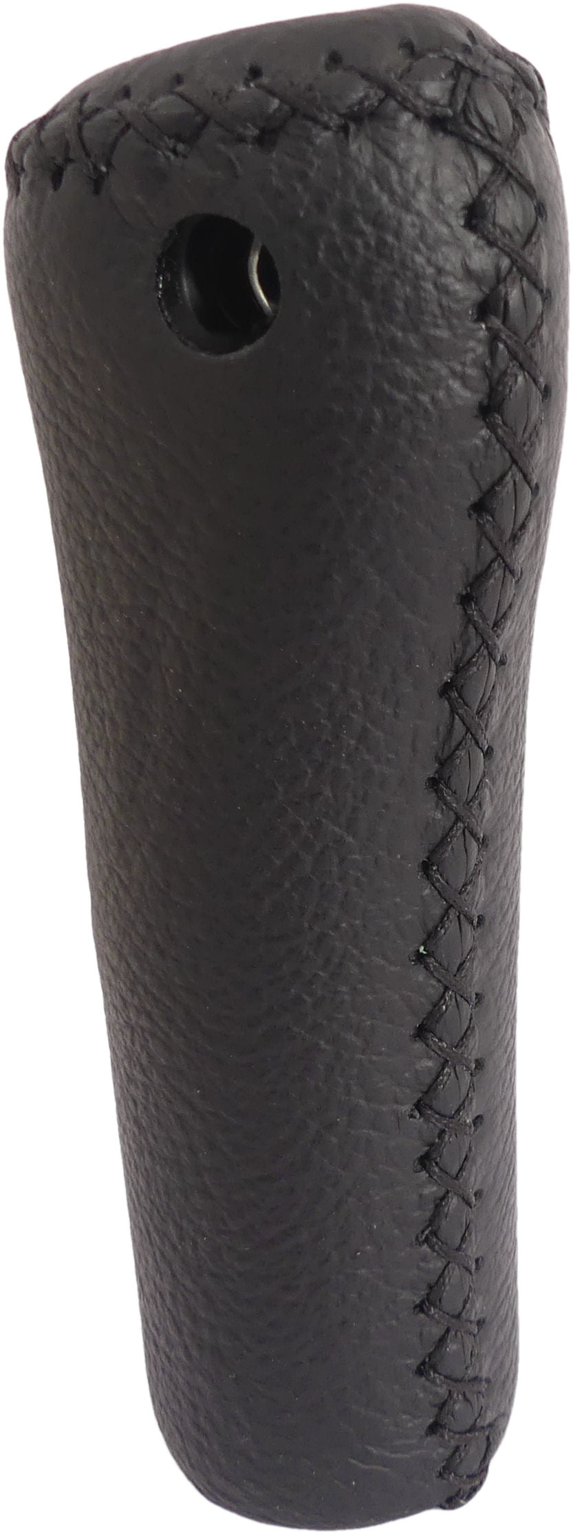Poignée de gazelle à gauche 132 mm - cuir aérodynamique noir