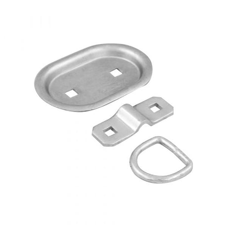Anneau de plancher allemand 3-Piece 103x70 mm.