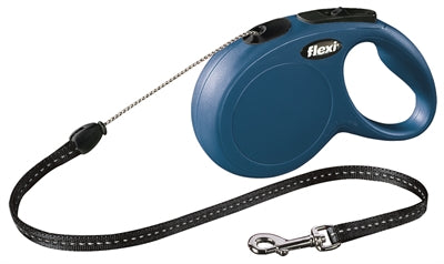 Flexi products ligne rétractable nouveau cordon classique bleu s 8 mètres jusqu'à 12kg