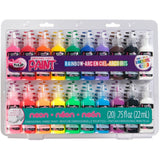 Tulipe • Peinture textile 3D 22ml néon arc-en-ciel 20pcs.