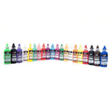 Tulipe • Peinture textile 3D 22ml néon arc-en-ciel 20pcs.