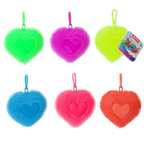 Toi-toys porte-clés pufferz boule puffer coeur 7cm