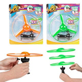 TOI-TOYS va jouer au tireur de disque d'hélicoptère xl