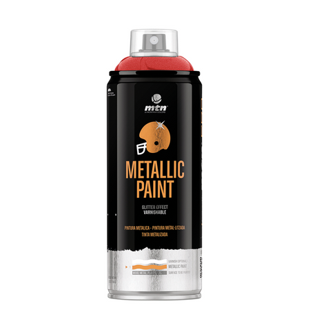 Mtn 1070503 - pro metallic paint: red r-3032 | 3 stuks