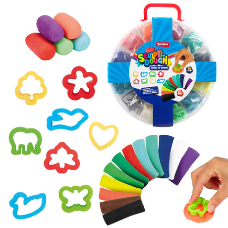 Toi-toys ensemble d'argile à sculpter 20 pièces