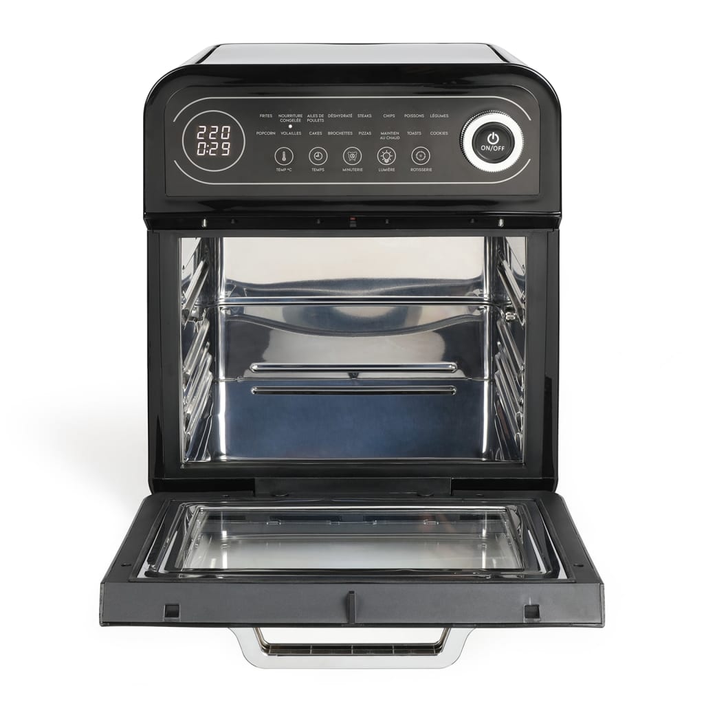 Livoo Livoo Airfryer Oven 1600 W 12 L nero