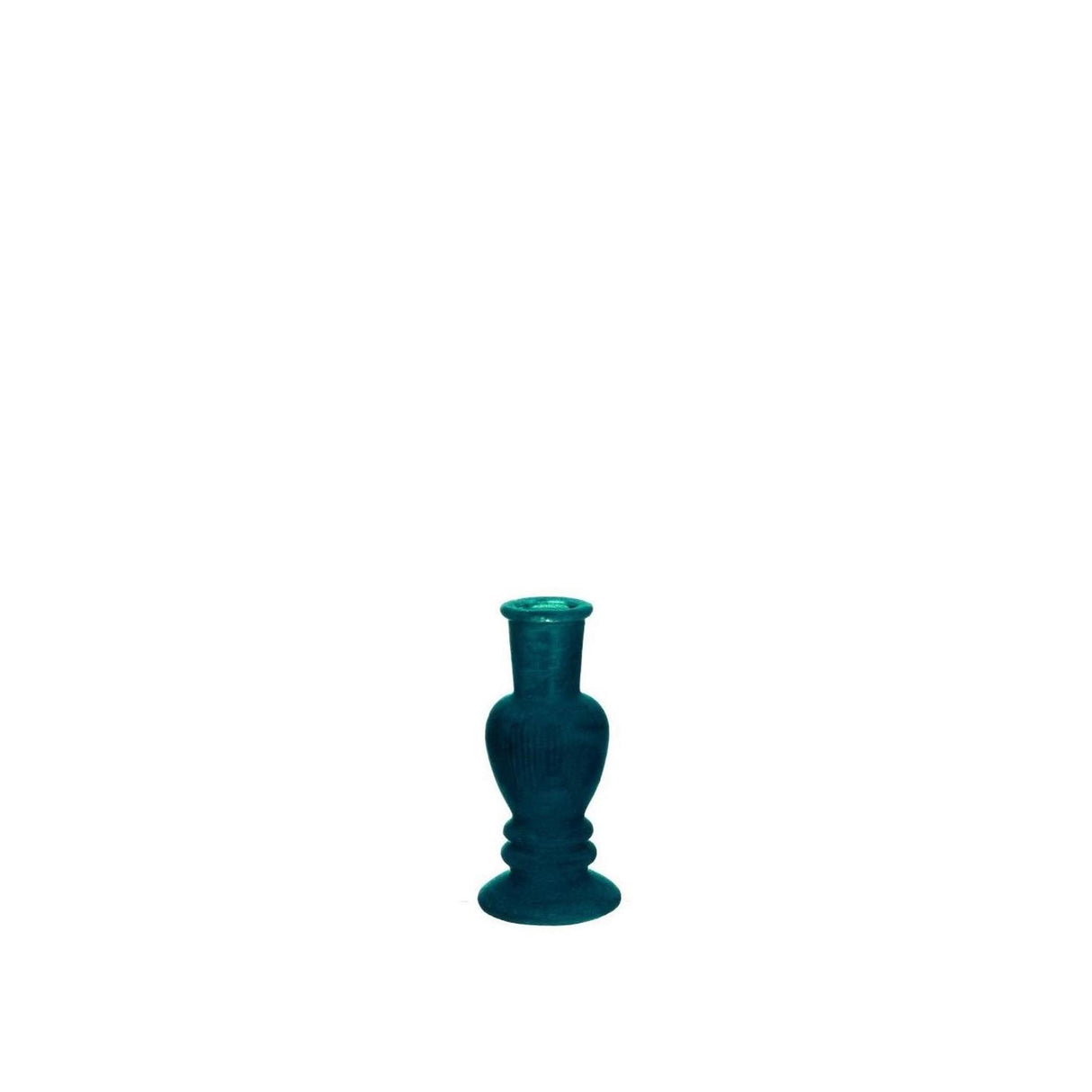 Idées vase bougeoir 4 saisons Venise velours vert ø5cm