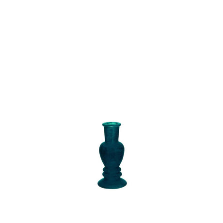 Idées vase bougeoir 4 saisons Venise velours vert ø5cm