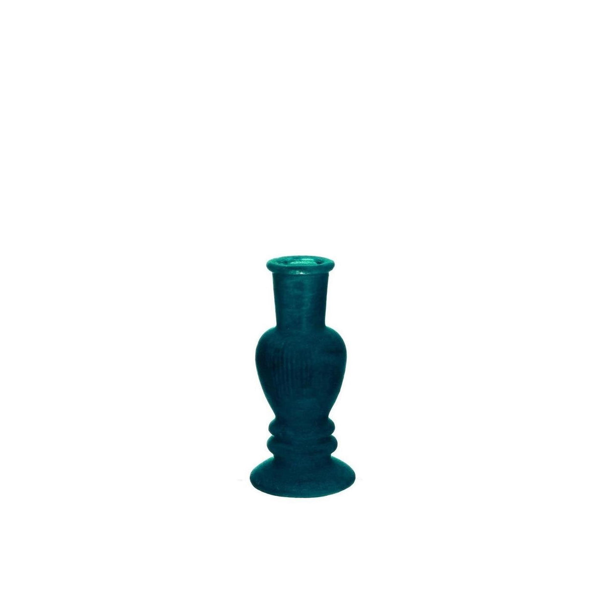Idées vase bougeoir 4 saisons Venise velours vert ø6cm