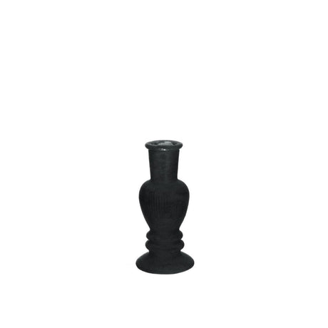 Idées vase bougeoir 4 saisons Venise velours noir ø6cm