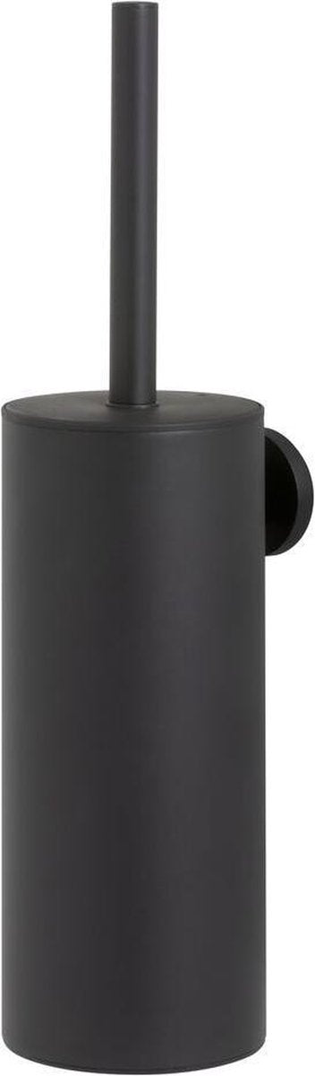 Tiger midi - brosse WC avec support - suspendue - noir