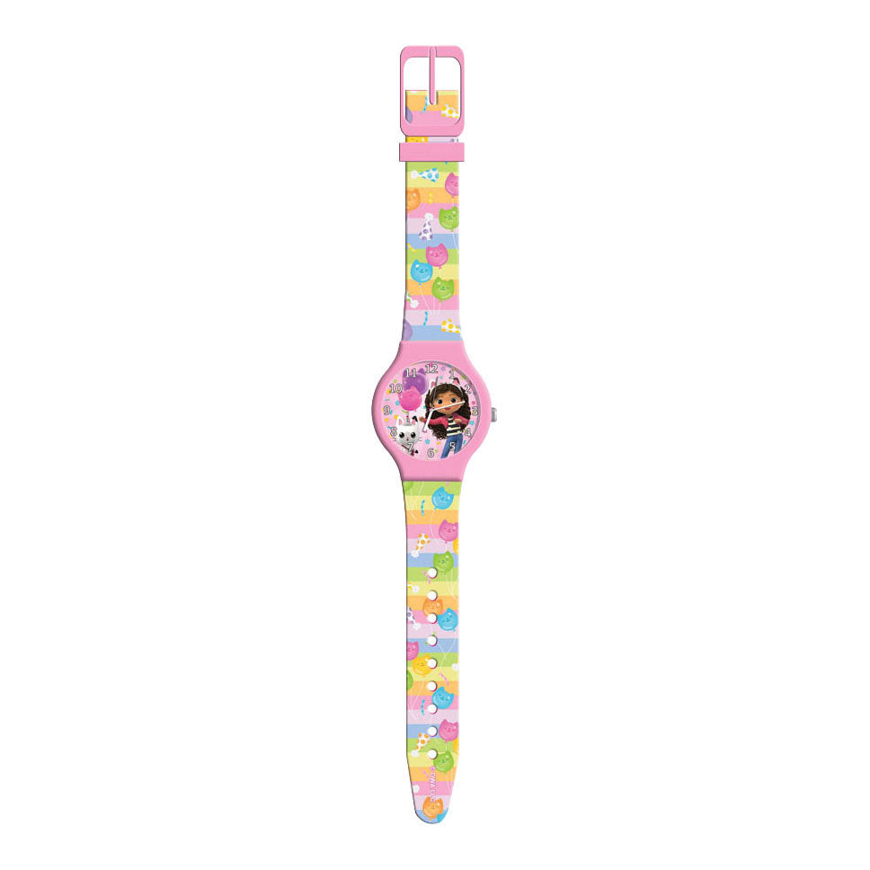 Montre de maison de poupée de Gabby en étain