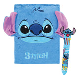 Lilo stitch luxe pluche notitieboek met pen