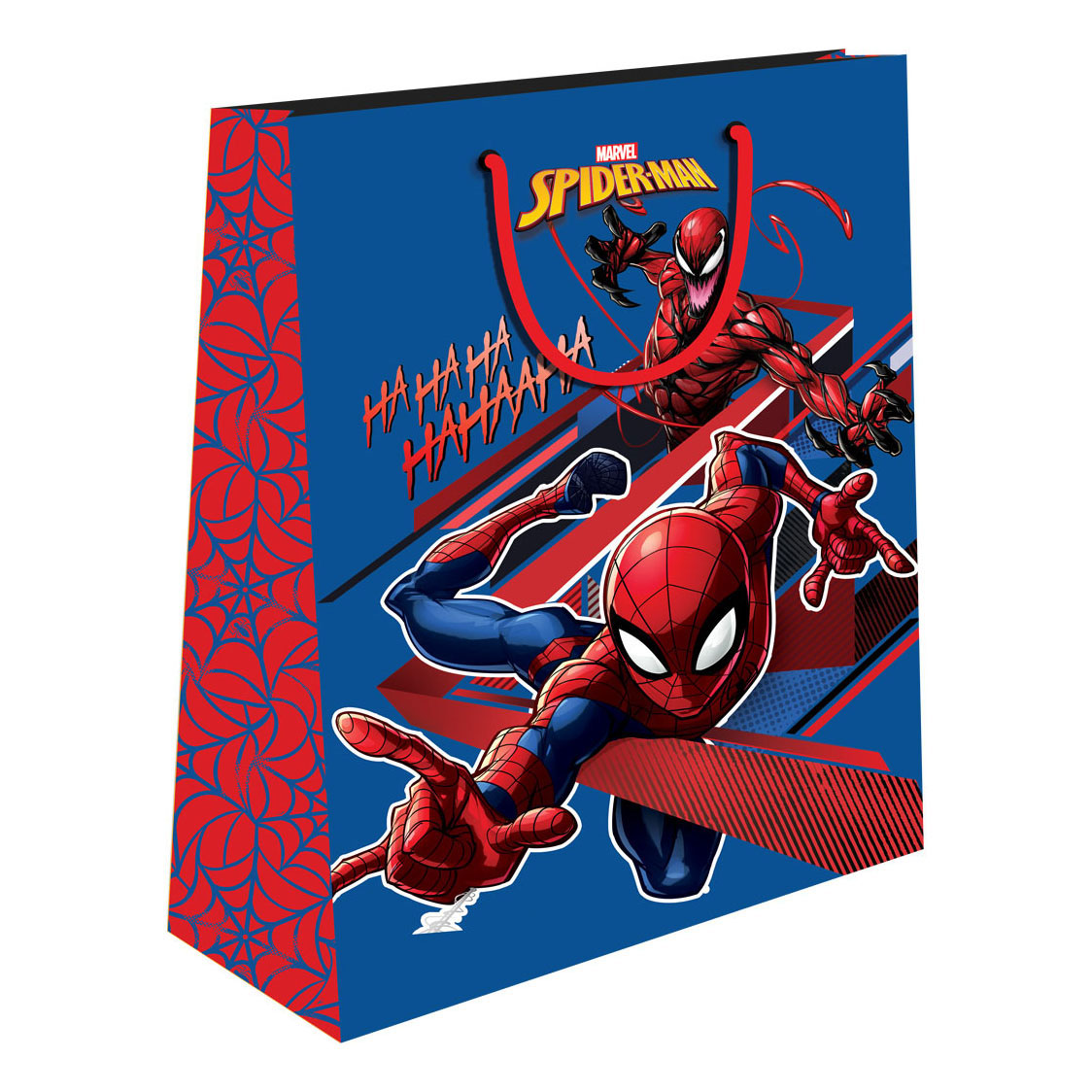 Spiderman papieren cadeautas 18x23x11 cm