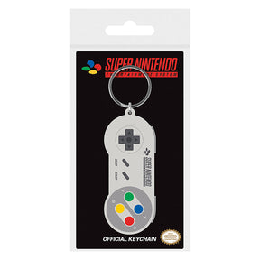 Porte-clés en PVC pour manette Nintendo Snes