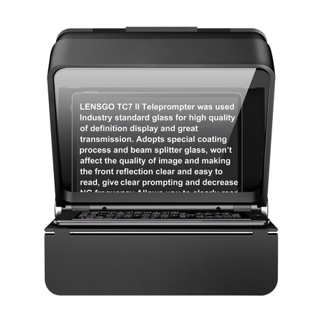 Lensgo téléprompteur autocue tc7ii kit ultime