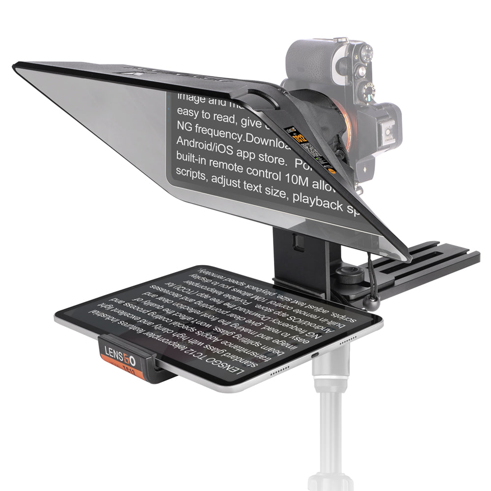 Lensgo téléprompteur autocue tc12