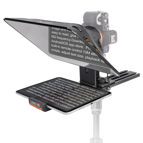 Lensgo téléprompteur autocue tc12
