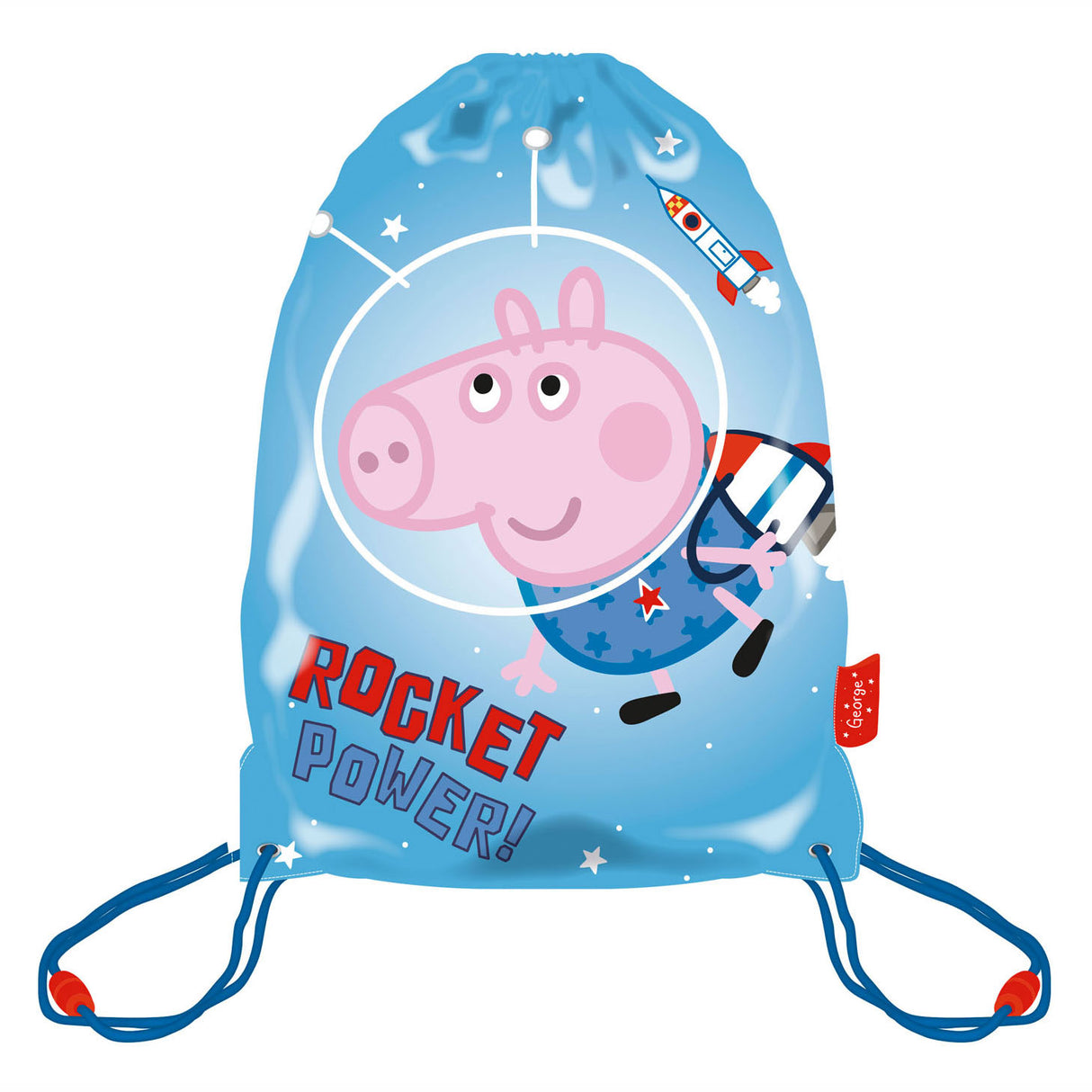 Sac de sport Peppa Pig George voyage dans l'espace