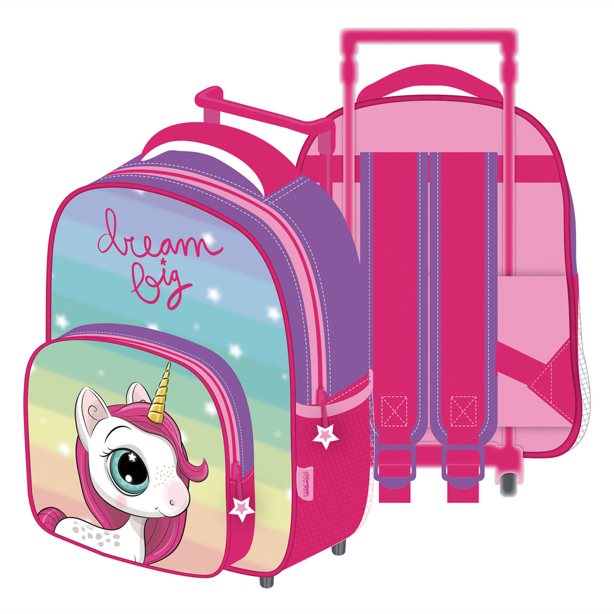 Trolley Backpack Unicorn Dream Big