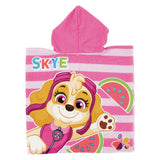 Paw Patrol Poncho Pink