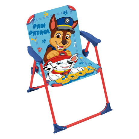 Chaise pliante enfant Paw Patrol - bleue