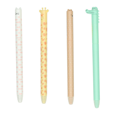 Stylo gel effaçable happy life zoo