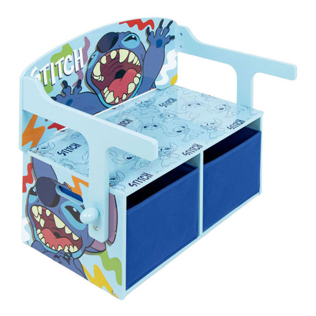 Banc à jouets en bois 3en1 point