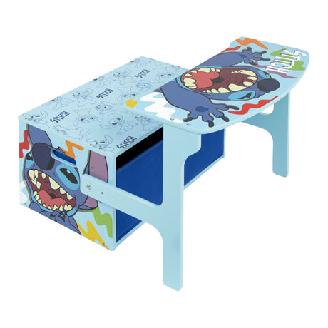 Banc à jouets en bois 3en1 point