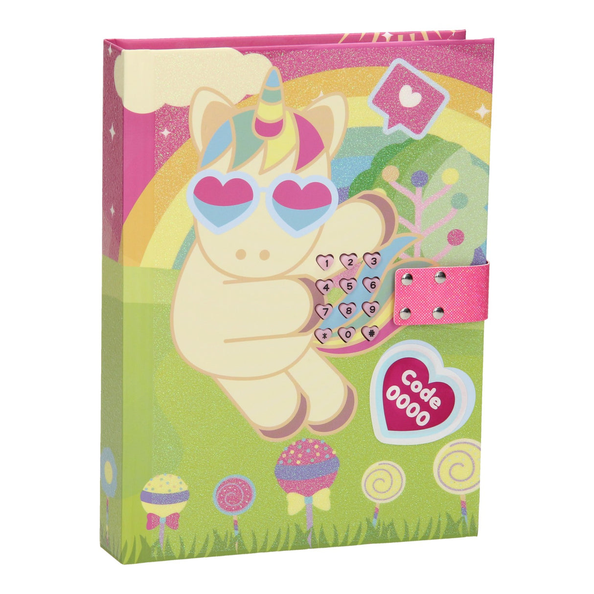 Journal de licence pour enfants avec code secret, fais de beaux rêves