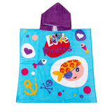 Kids Licensing Towel Poncho Piraatjes, 60x120cm