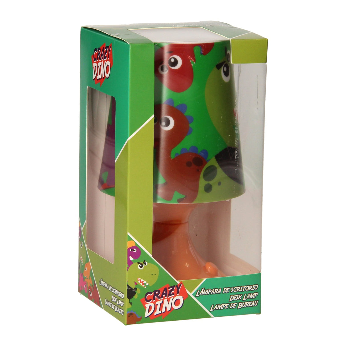 Lampe de table avec licence pour enfants, dinosaure