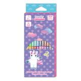 Kids Licensing Sweet Dreams colored pencils double -sided, 12st