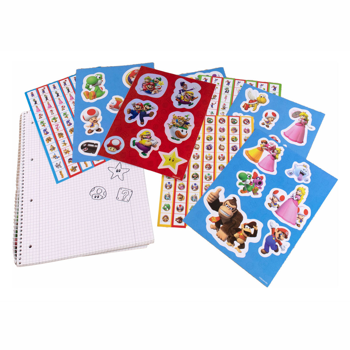 Super Mario Sticker Set