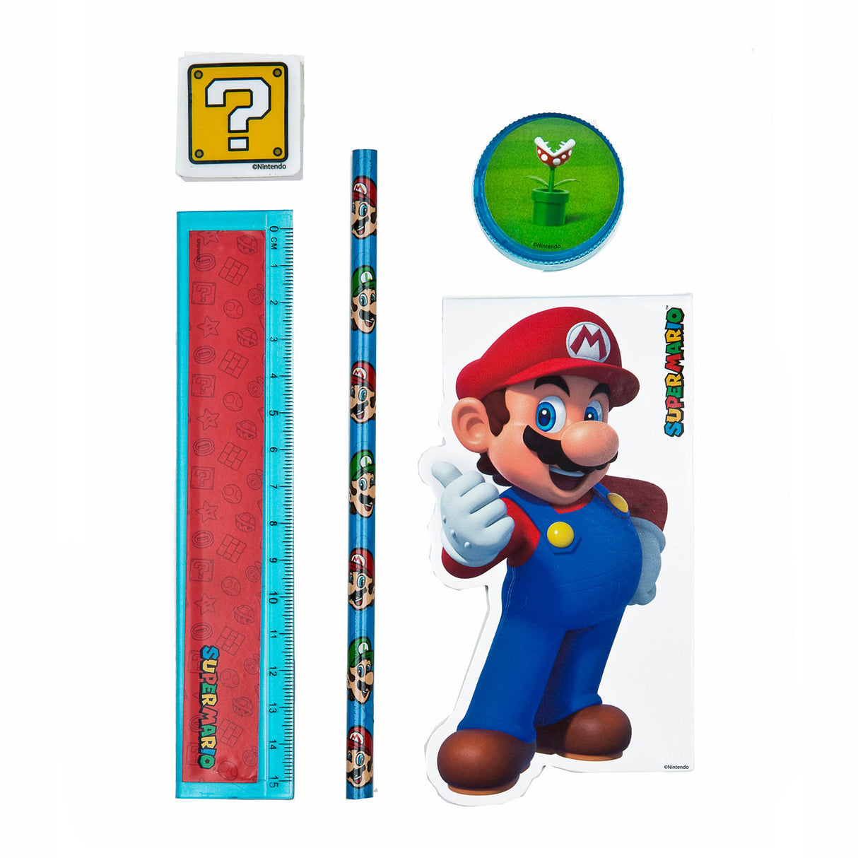 Børnlicenser Super Mario Stationery Set, 5dlg.